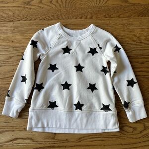 NWOT Primary Stars Tunic Sweatshirt, size 2